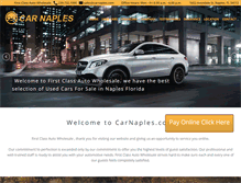 Tablet Screenshot of carnaples.com